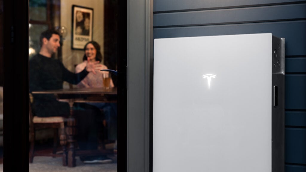 tesla powerwall 3 installed on home