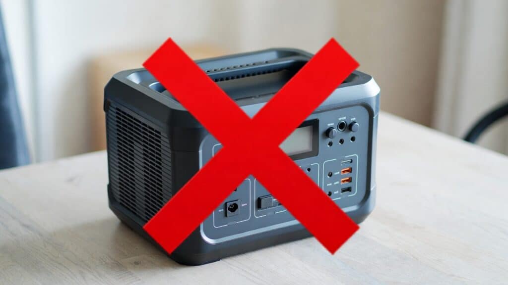 portable power station troubleshooting