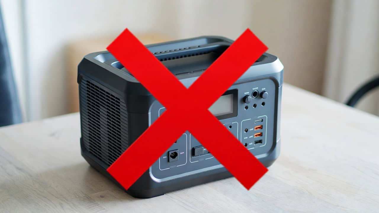 portable power station troubleshooting