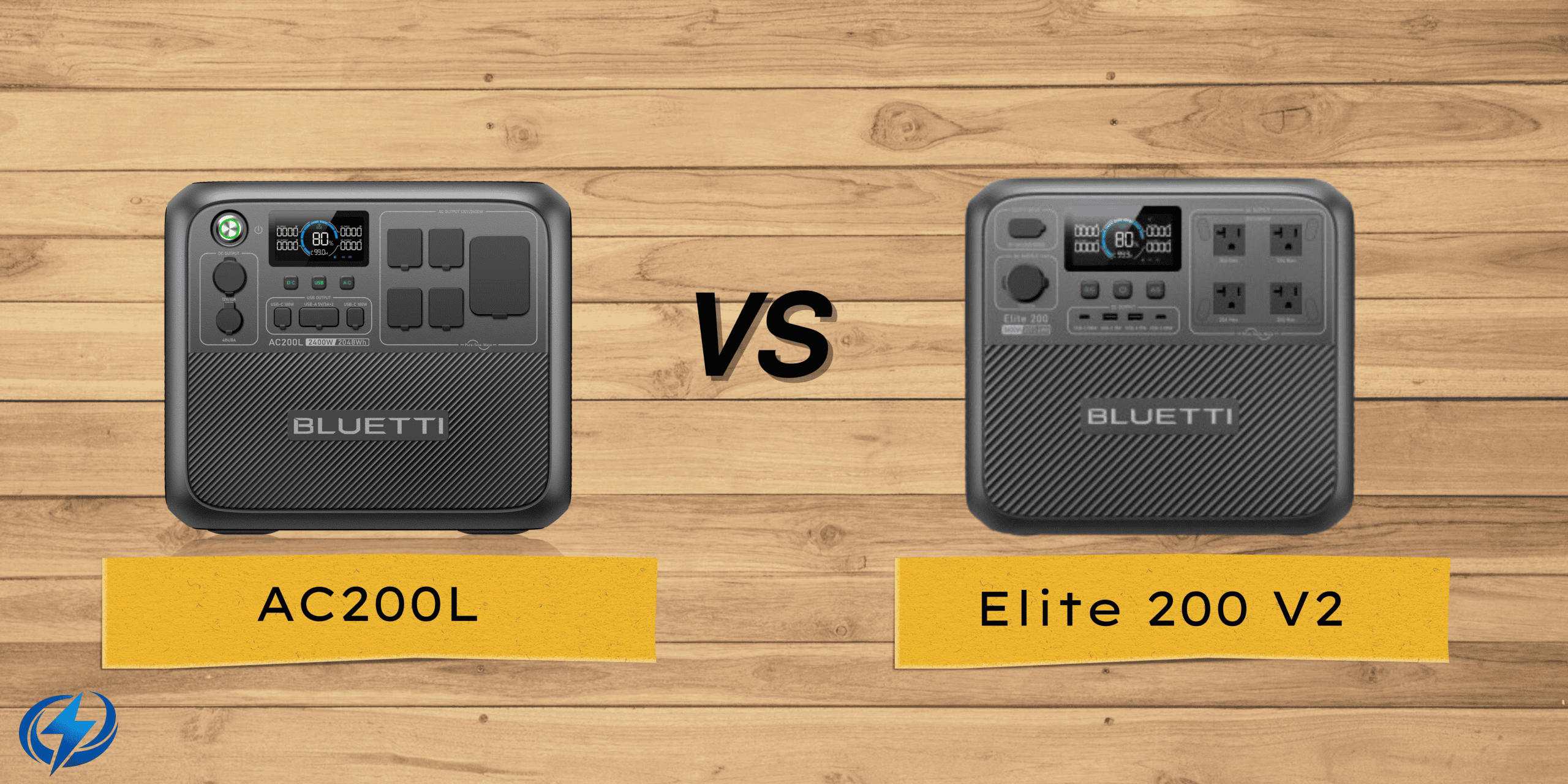 Bluetti AC200L vs Elite 200 V2