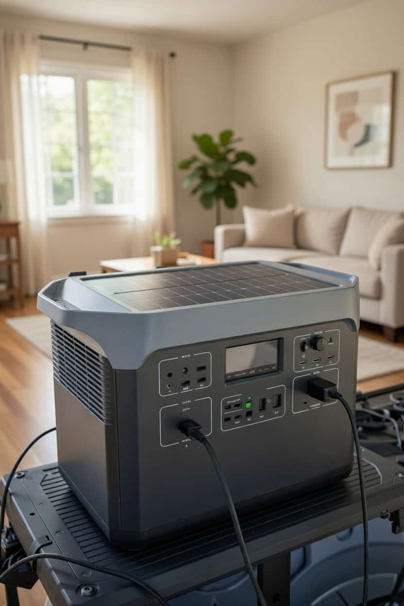 portable power station charging