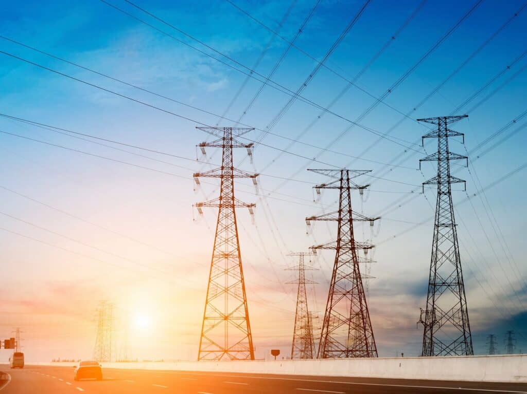 power lines electricity