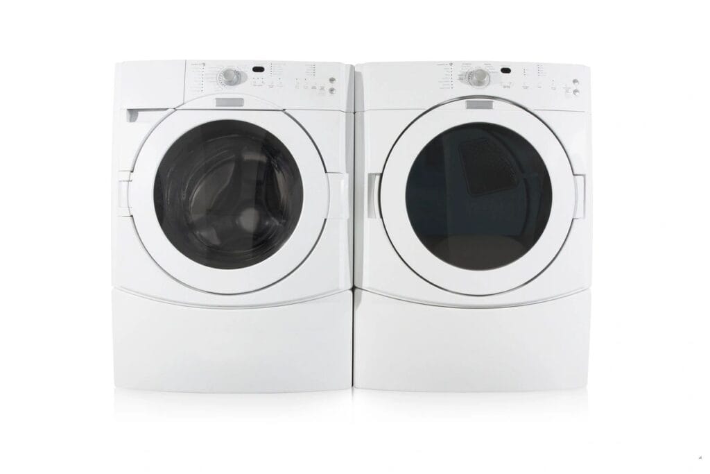 washer and dryer